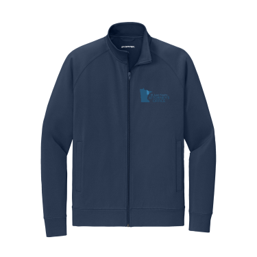 County Attorney's Office - Sport-Tek® Men's Sport-Wick® Stretch Full-Zip Cadet Jacket ST857 with embroidered logo