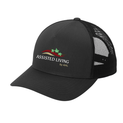 AHL Assisted Living - Sport-Tek® YP Classics® Retro Trucker 5-Panel Cap STC54 with AHL Assisted Living logo