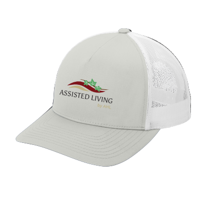 AHL Assisted Living - Sport-Tek® YP Classics® Retro Trucker 5-Panel Cap STC54 with AHL Assisted Living logo