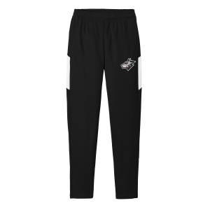 Wolfpack Youth Lacrosse - YOUTH Sport-Tek® Youth Travel Pant YPST800 with embroidered Wolfhead on left leg