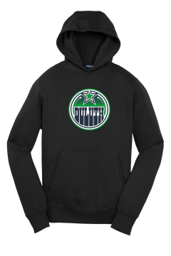 Duluth Squirt Hockey - Sport-Tek ST254 Youth and Adult Pullover Hooded Sweatshirt with full color heat transfer logo