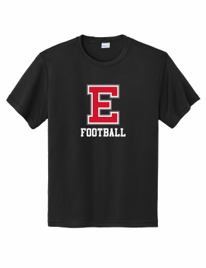 East Youth Football - Youth Sport-Tek® PosiCharge® Competitor™ Tee with full front logo