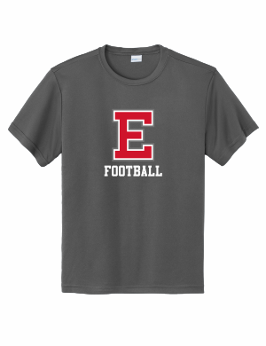 East Youth Football - Youth Sport-Tek® PosiCharge® Competitor™ Tee with full front logo