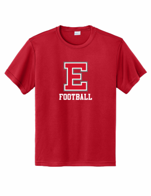 East Youth Football - Youth Sport-Tek® PosiCharge® Competitor™ Tee with full front logo