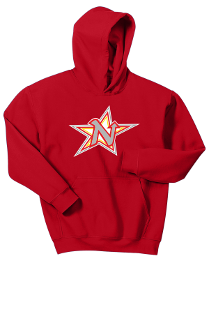 Northern Stars Hockey- Gildan® - Youth Heavy Blend™ 18500 Hooded Sweatshirt with full color heat transfer logo