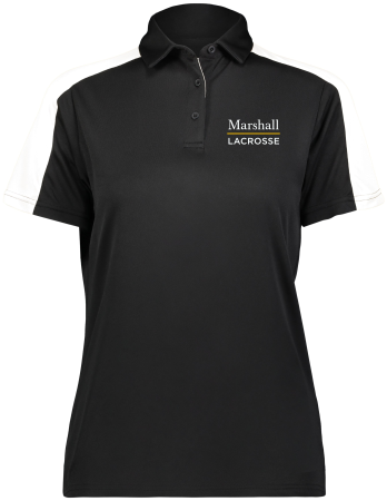 Marshall Lacrosse - LADIES BI-COLOR VITAL POLO 5029 with embroidered left chest logo