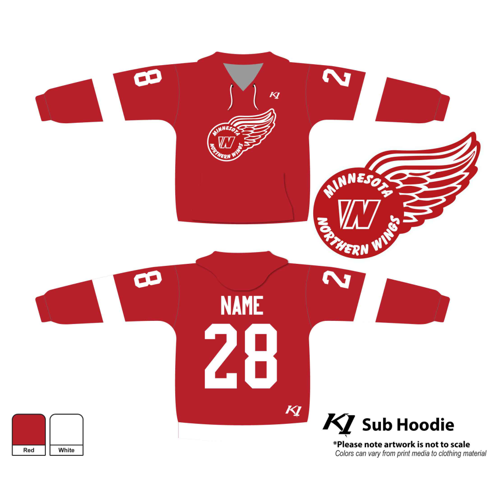 Northern Wings Dye Sublimated Hoodie