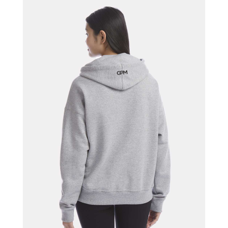 GPM - Women's Champion Powerblend® Hooded Sweatshirt S760 with embroidered logo on the hood