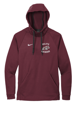 Duluth Lacrosse - Nike Therma-FIT Pullover Fleece Hoodie with embroidered logo