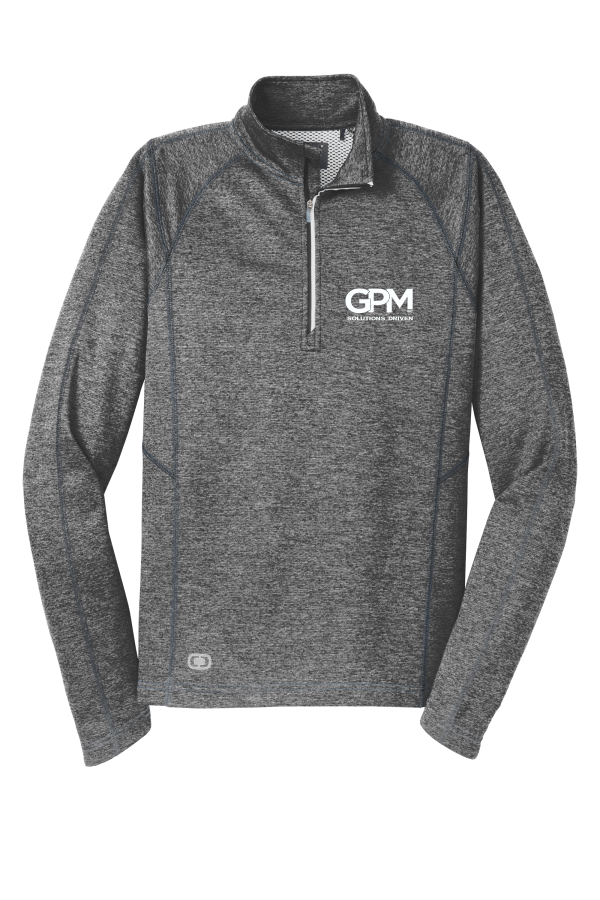 GPM OGIO OE500 ENDURANCE Pursuit 1/4-Zip with white embroidered logo