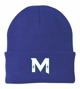 MIRAGE HIGH SCHOOL Hockey - Knit cuff beanie with embroidered M logo