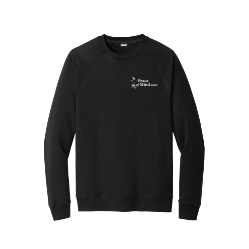 Peace of Mind- Sport-Tek® Drive Fleece Crewneck with embroidered logo