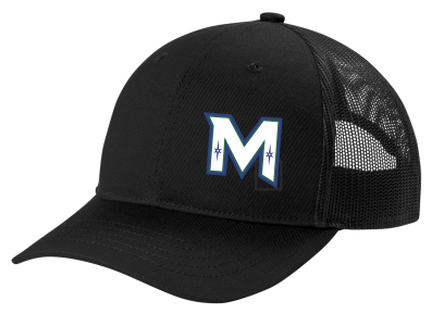 Mirage Hockey- Youth Port Authority Snapback Trucker Cap with embroidered logo