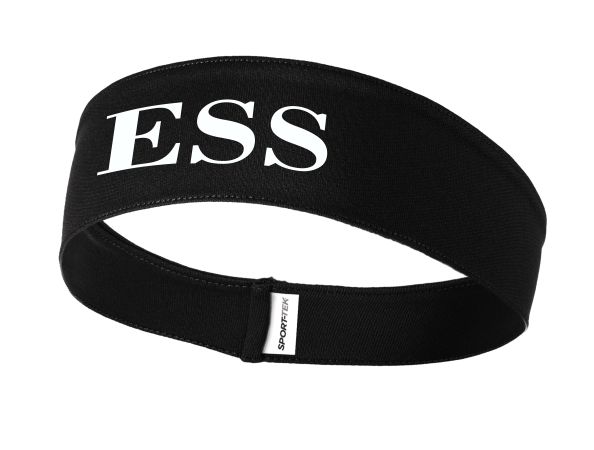 ESS STA35 Sport-Tek® PosiCharge® Competitor™ Headband with white logo