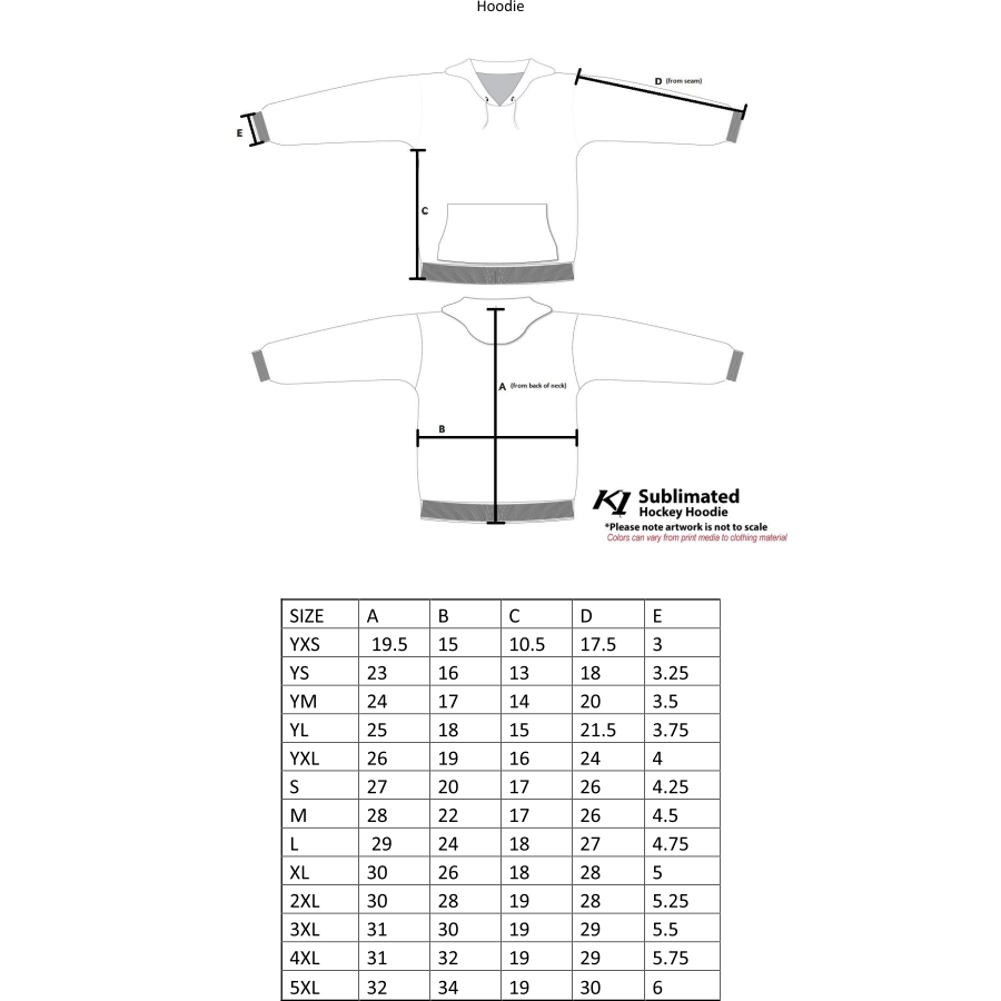 Northern Wings Dye Sublimated Hoodie