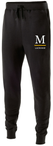 Marshall Lacrosse - LADIES/ADULT 60/40 fleece jogger with embroidered M Lacrosse logo on left leg