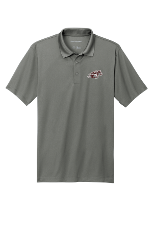 Duluth Lacrosse - K863 Port Authority® C-FREE™ Performance Polo with embroidered wolf head on the left chest