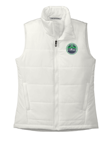 Duluth Squirt Hockey- Port Authority L853 Ladies Puffer Vest with embroidered logo