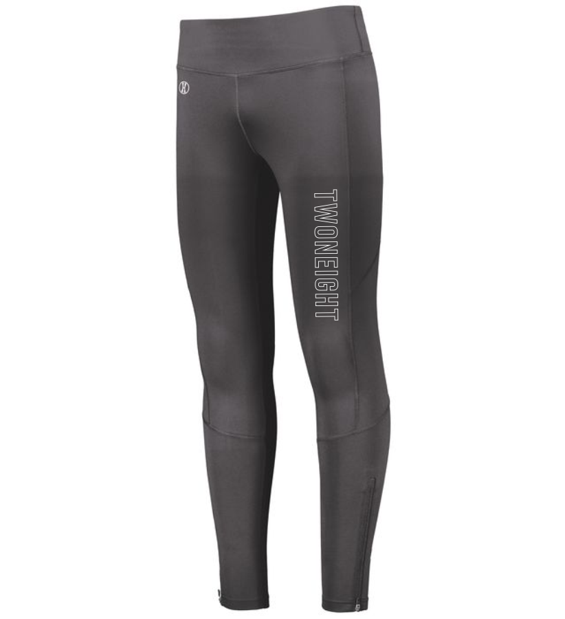 TWONEIGHT Leggings LADIES HIGH RISE TECH TIGHT with TWONEIGHT on leg