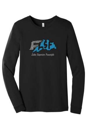 LSF -  BELLA+CANVAS ® Unisex Jersey Long Sleeve Tee with full color heat transfer logo