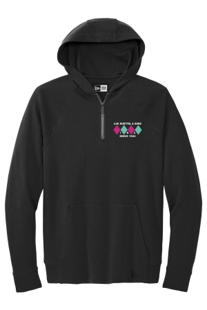 AWK- New Era® STS 1/4-Zip Hoodie with embroidered logo