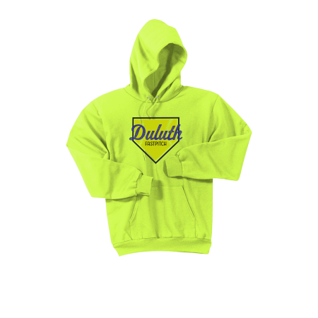 Duluth Fastpitch Port Company PC90H Essential Fleece Pullover