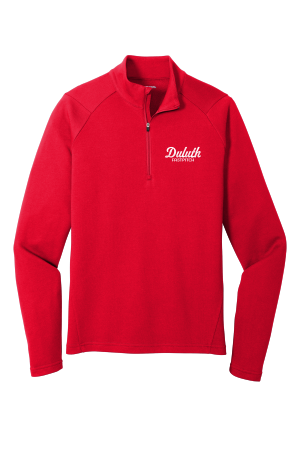 Duluth Fastpitch - Sport-Tek ST273 Lightweight French Terry 1/4-Zip Pullover with embroidered left chest script logo