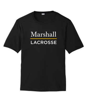 Marshall Lacrosse - Sport-Tek® PosiCharge® Competitor™ Tee with heat transfer logo