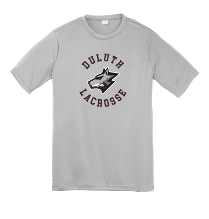 Wolfpack Youth Lacrosse - YOUTH Sport-Tek PosiCharge® Competitor™ Tee with full color heat transfer logo