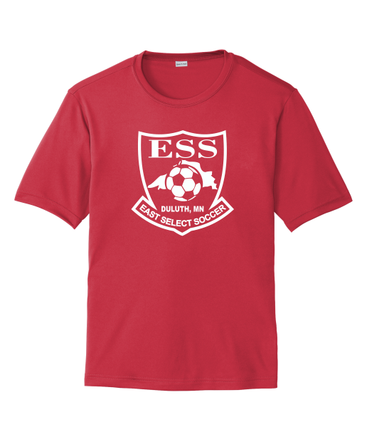 ESS Sport-Tek® YST350/ST350 PosiCharge® Competitor™ Tee with one color logo