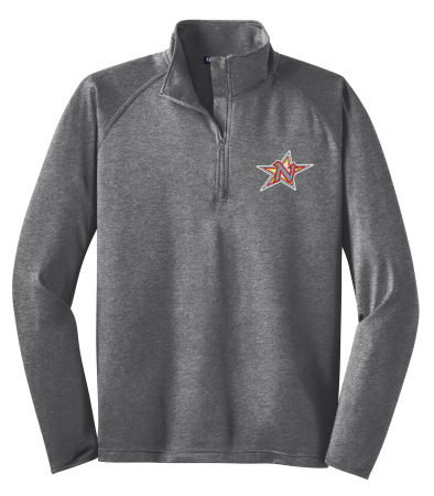 Northern Stars Hockey- Sport-Tek Men's Sport-Wick Stretch ST850 1/2-Zip Pullover with embroidered left chest logo