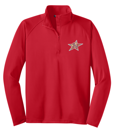 Northern Stars Hockey- Sport-Tek Men's Sport-Wick Stretch ST850 1/2-Zip Pullover with embroidered left chest logo