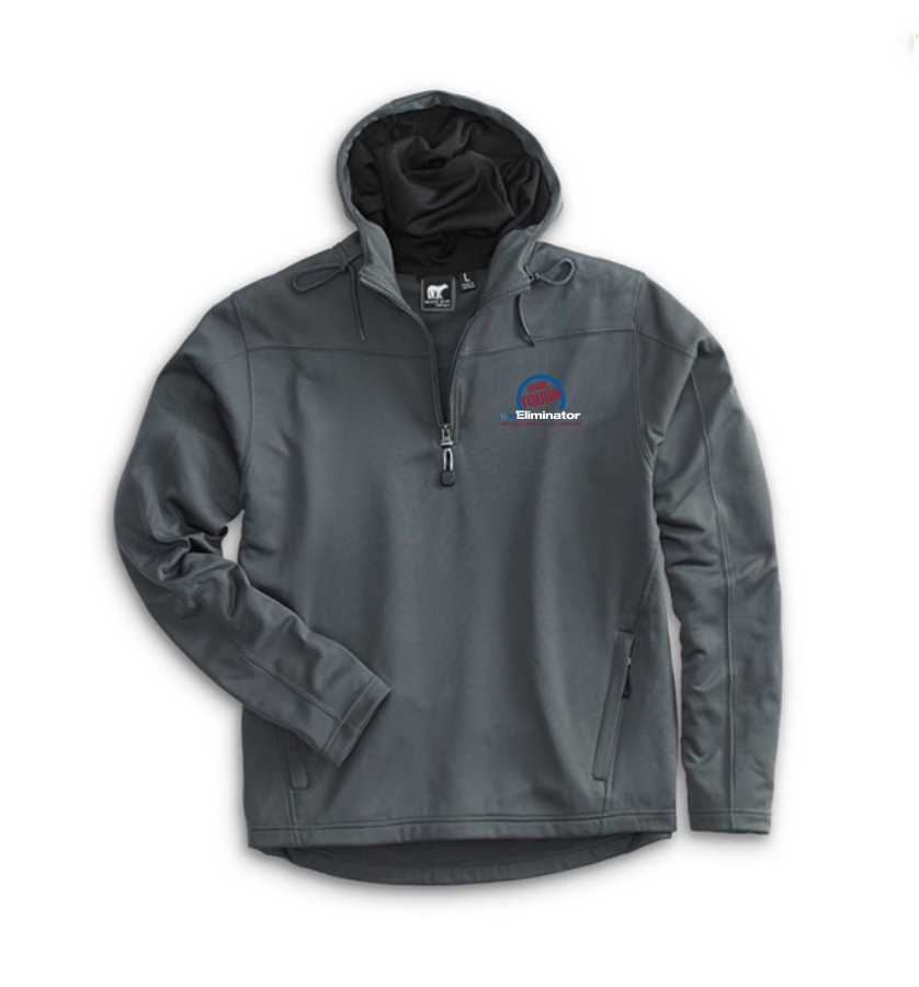 GPM White Bear  PERFORMANCE HOODY 4670 with embroidered GPM or MADE TOUGH Logo